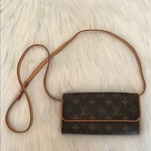 Authentic Louis Vuitton Twin Pochette PM